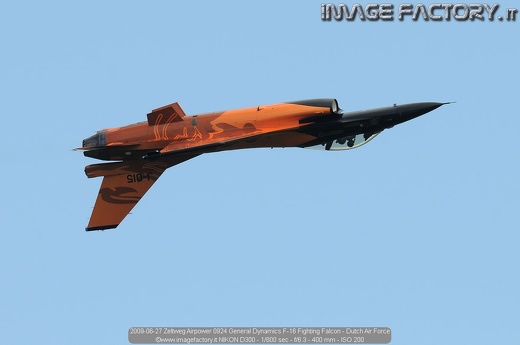 2009-06-27 Zeltweg Airpower 0924 General Dynamics F-16 Fighting Falcon - Dutch Air Force